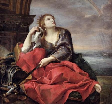 Andrea Sacchi The Death of Dido oil painting picture